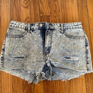 Windsor studded shorts